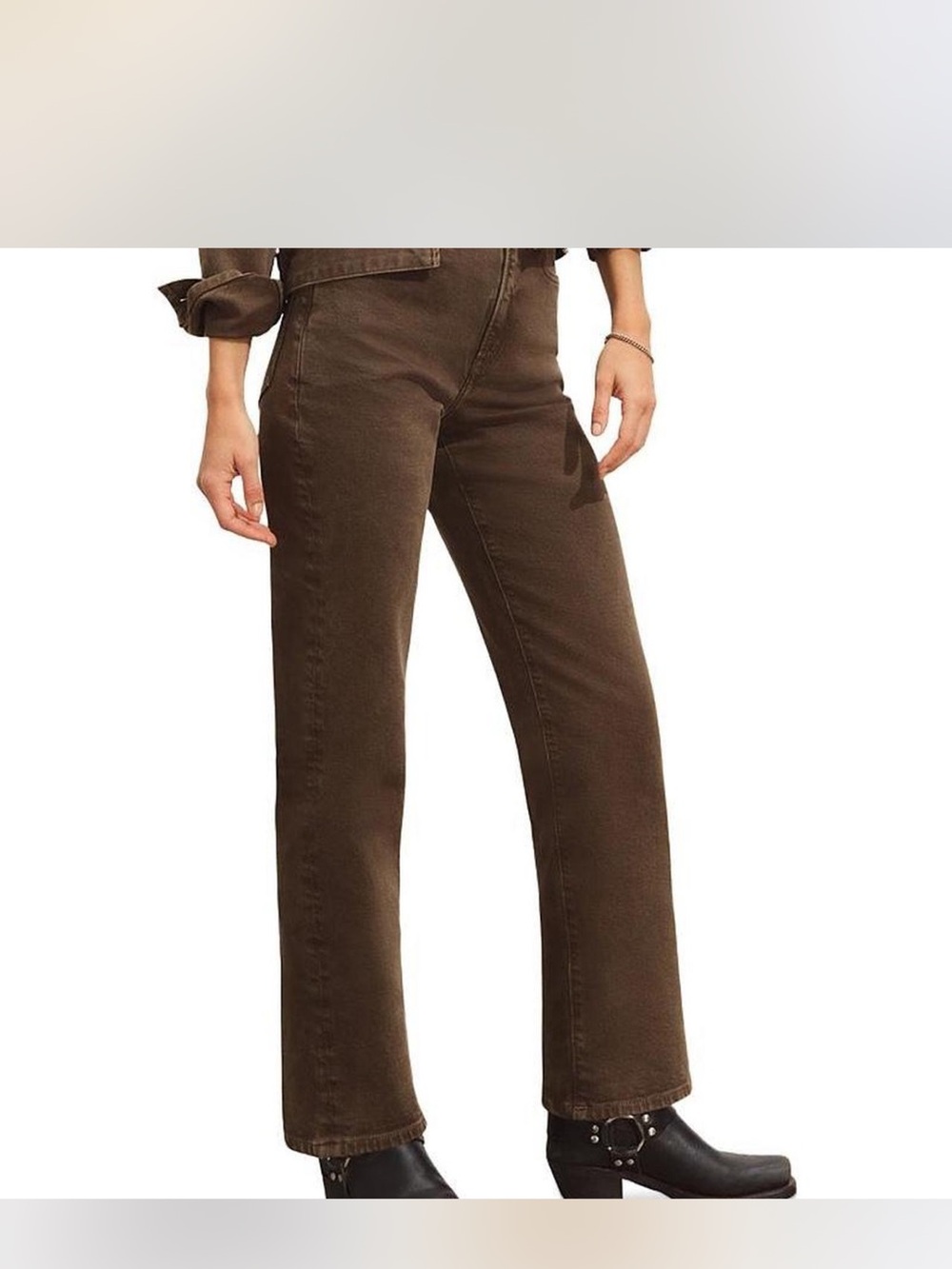 Buck Mason rider jeans- saddle
